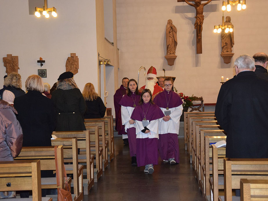 Der heilige Nikolaus in "Heilig Kreuz" Zierenberg